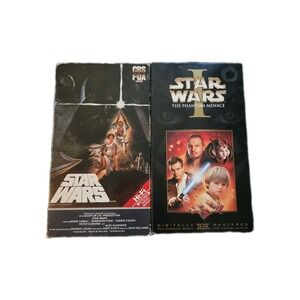 Star Wars Hifi 1970 VHS Tape CBS FOX  Video Harrison Ford George Lucas And...